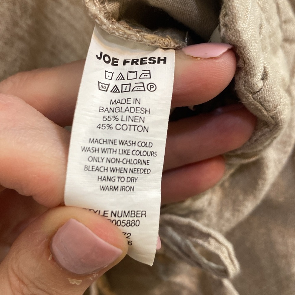 Joe Fresh Tan Women's Pants - Picture 6 of 6